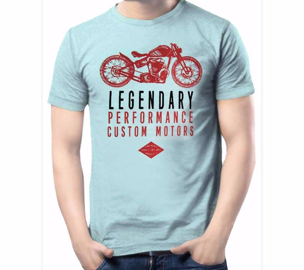 Legendary White Printed Men's T-Shirt