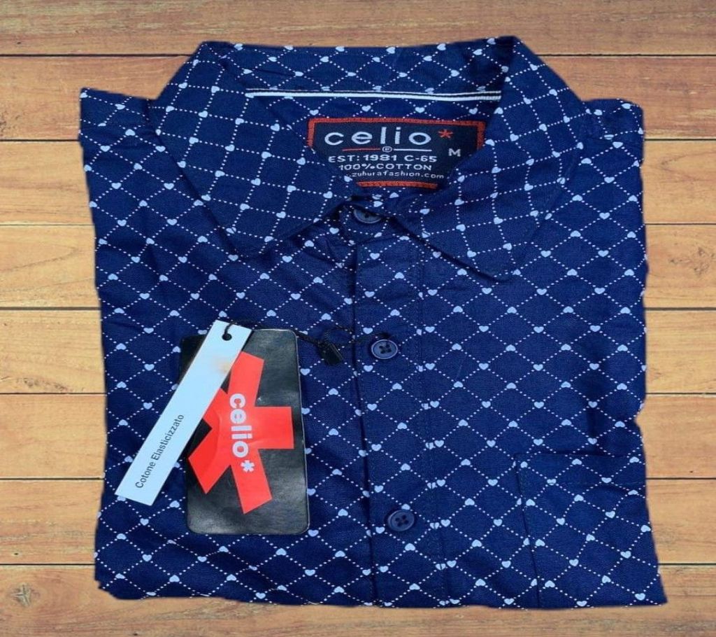 Mens Full Sleeve Cotton Shirt - ZS026 - ZAF