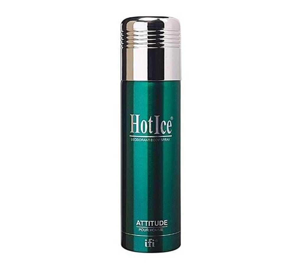 Hot Ice Attitude Deodorant Spray - 200ml (UAE)
