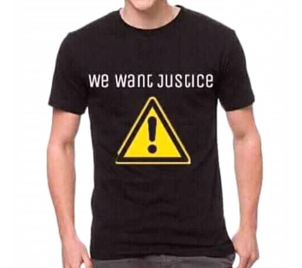 We want justice - Menz Cotton T-Shirt