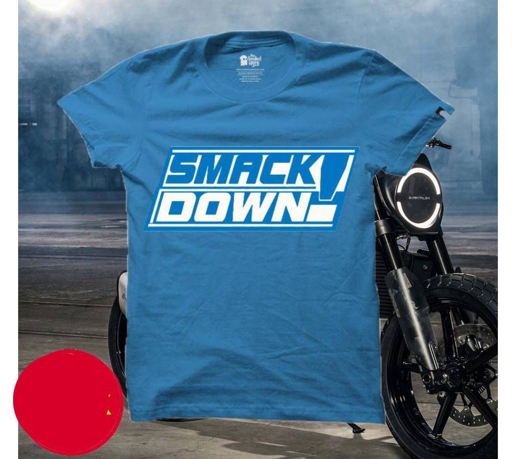 Smack down cotton t-shirt