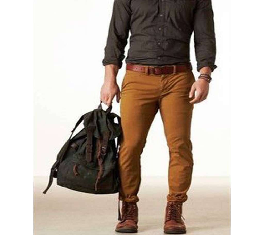 Menz Slim Fit Semi Narrow Chino Pants