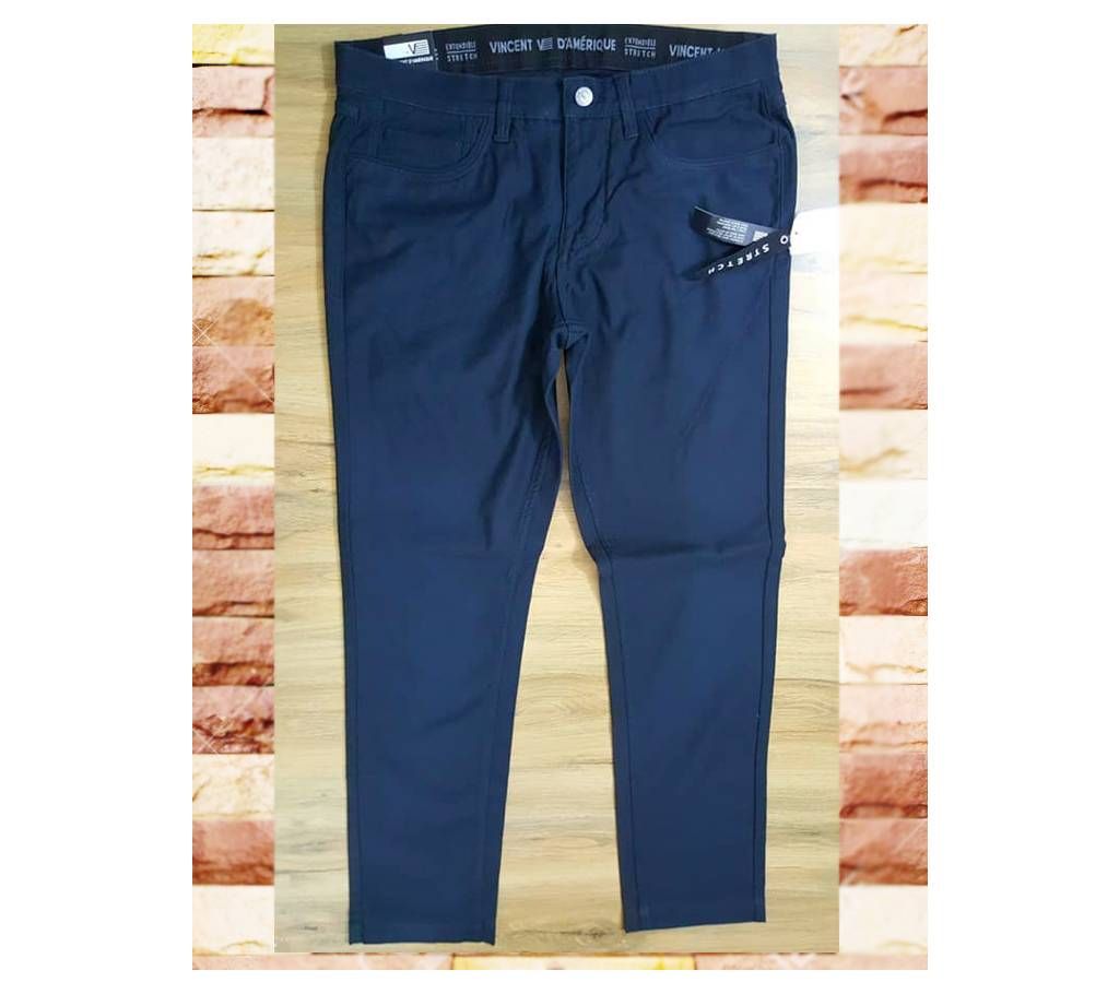 Mens Casual Gabardine Pants