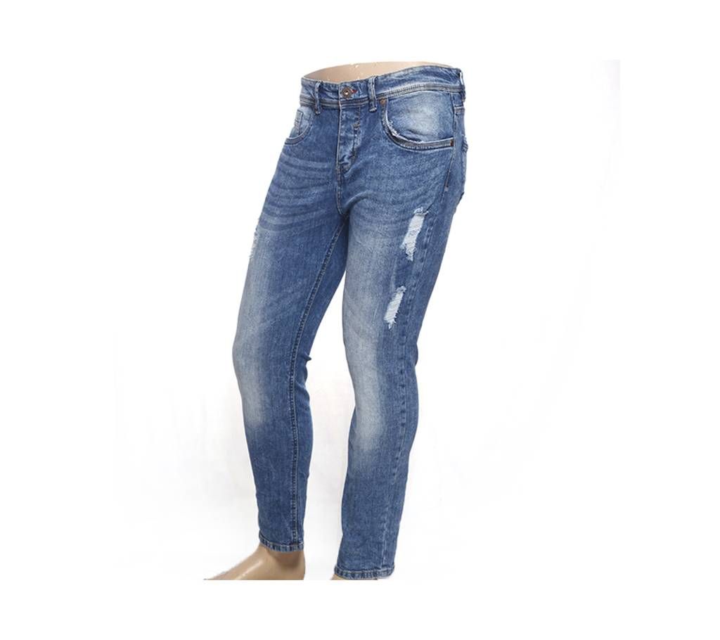 Gents Denim Scratched Jeans Pants