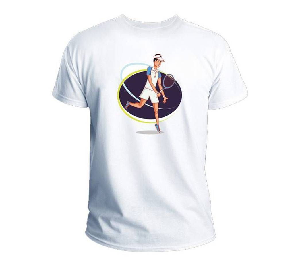 Badminton Gents Half Sleeve T-Shirt