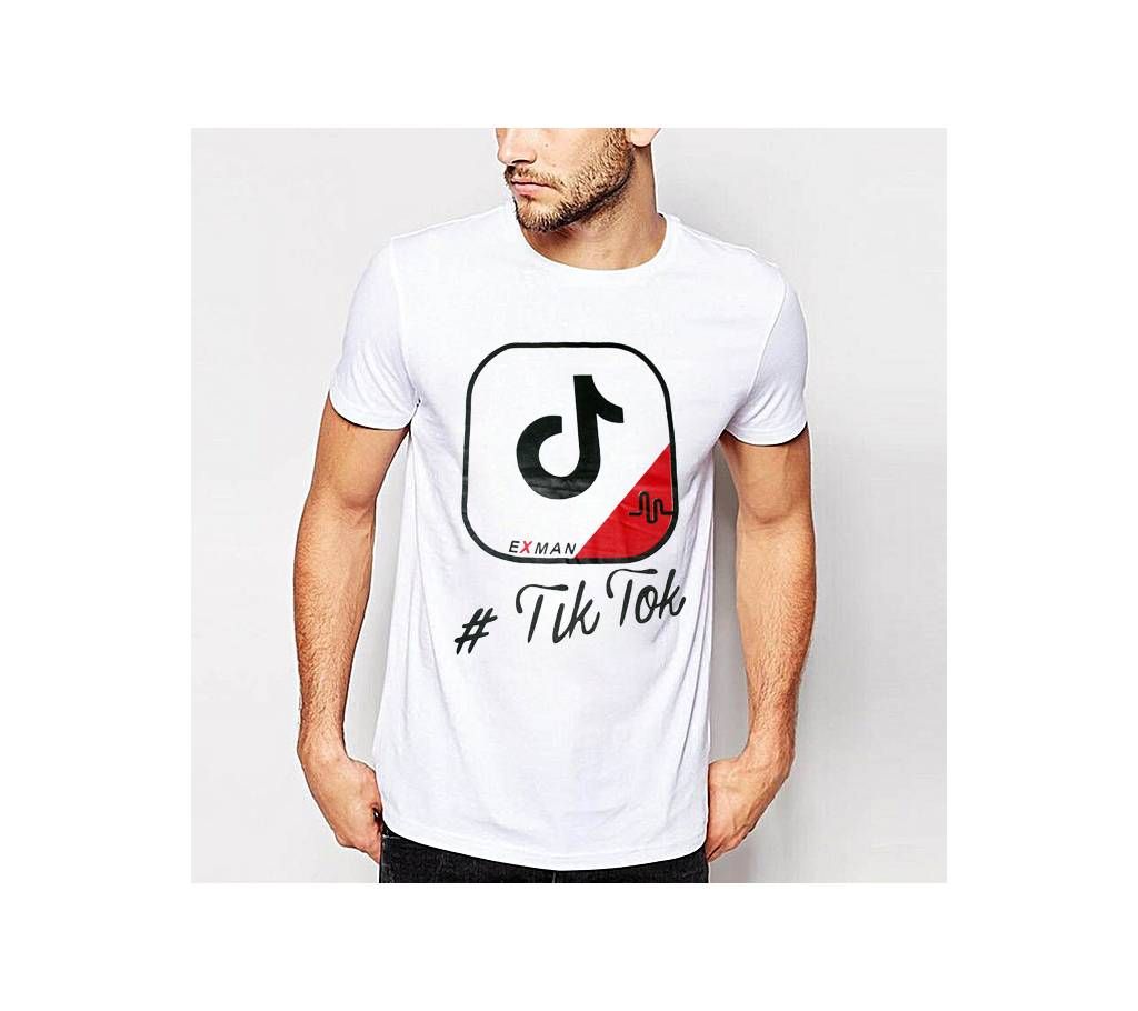 Tik Tok Mens Cotton T-Shirt