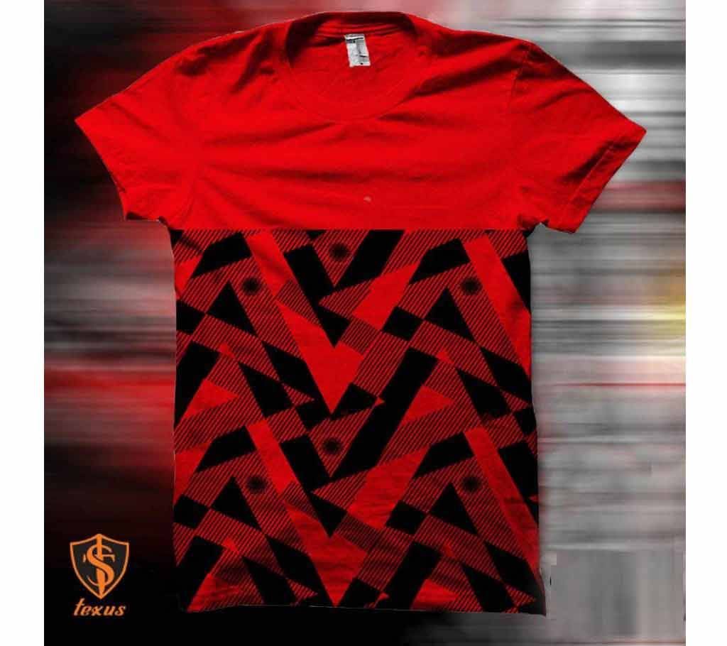 Half Design T-shirts fro Men