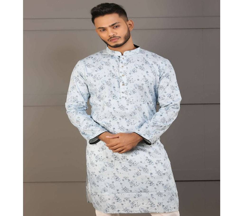 Sufi Shaton Print Panjabi 2397