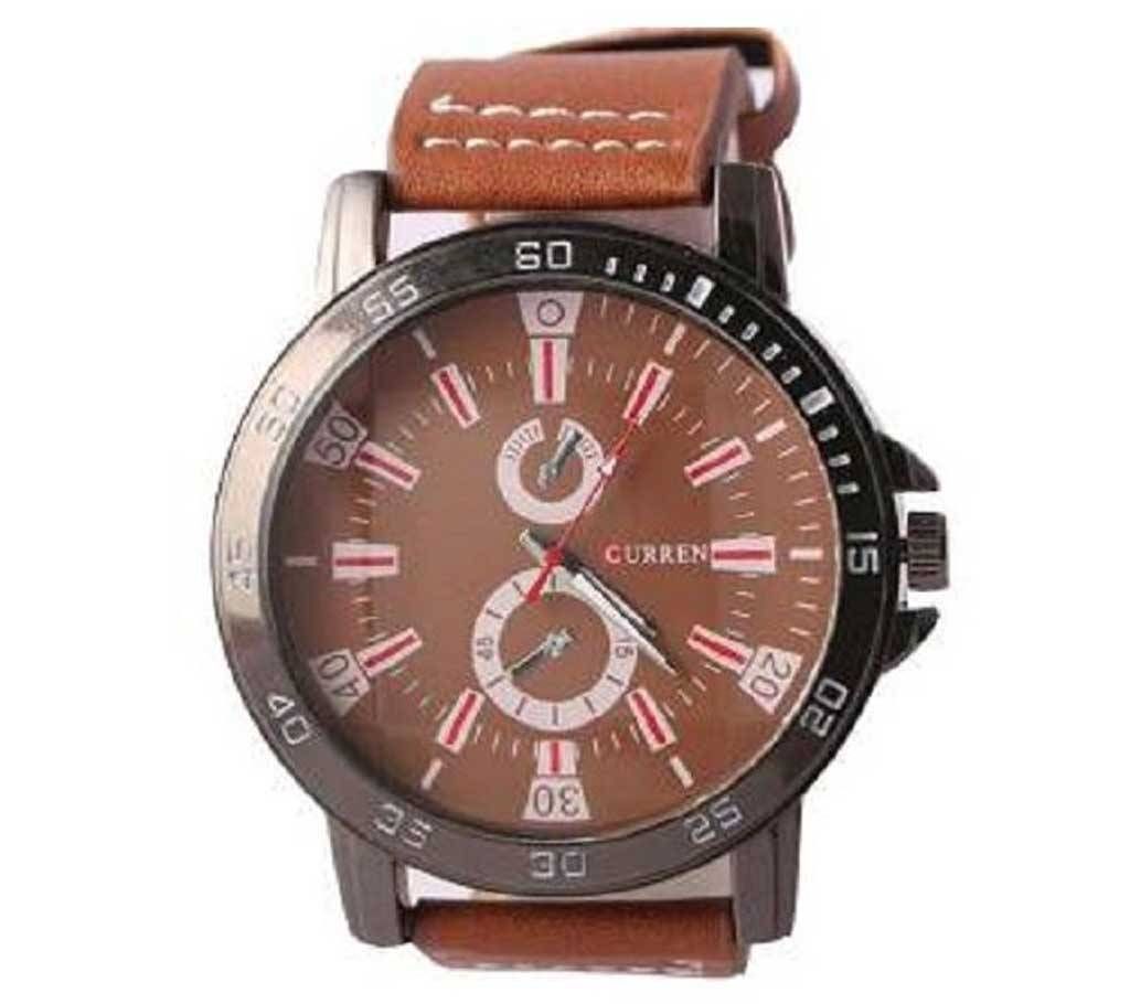 CURREN MENS WRIST WATCH - BROWN (COPY)