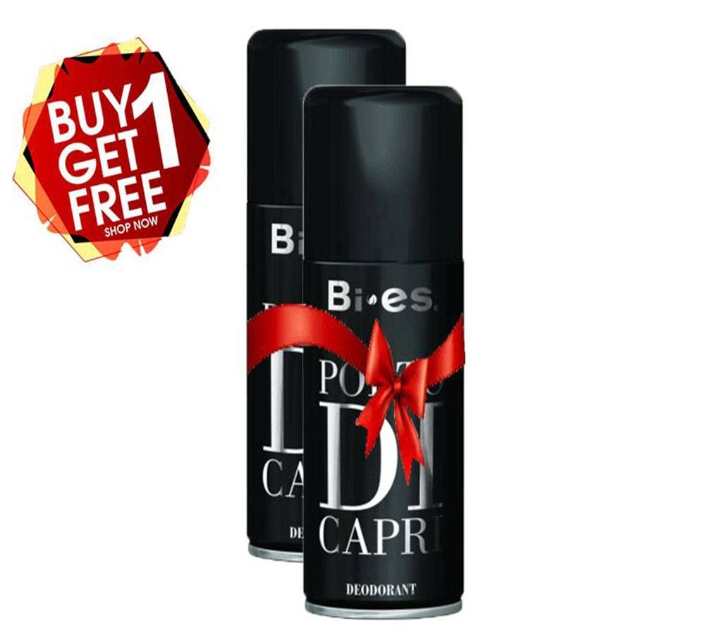 Bi-es Deodorant PORTO DI CAPRI MENS PERFUME 150ML-Poland(Buy 1 Get 1)