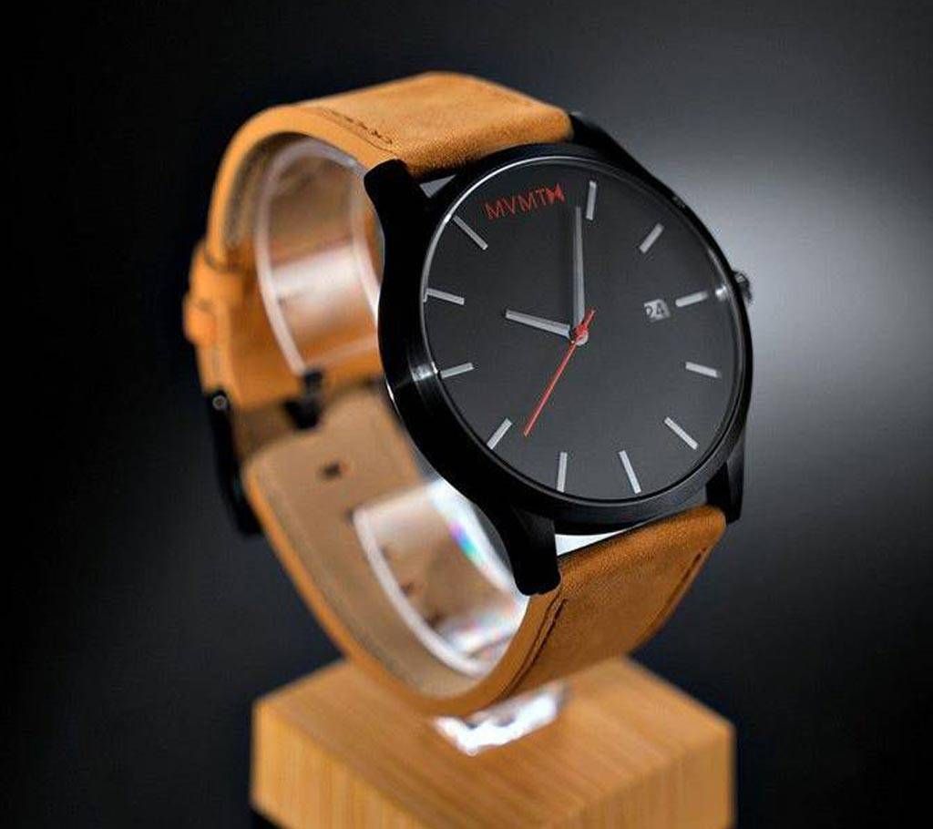 Analog Watch For Men - Brown and Black