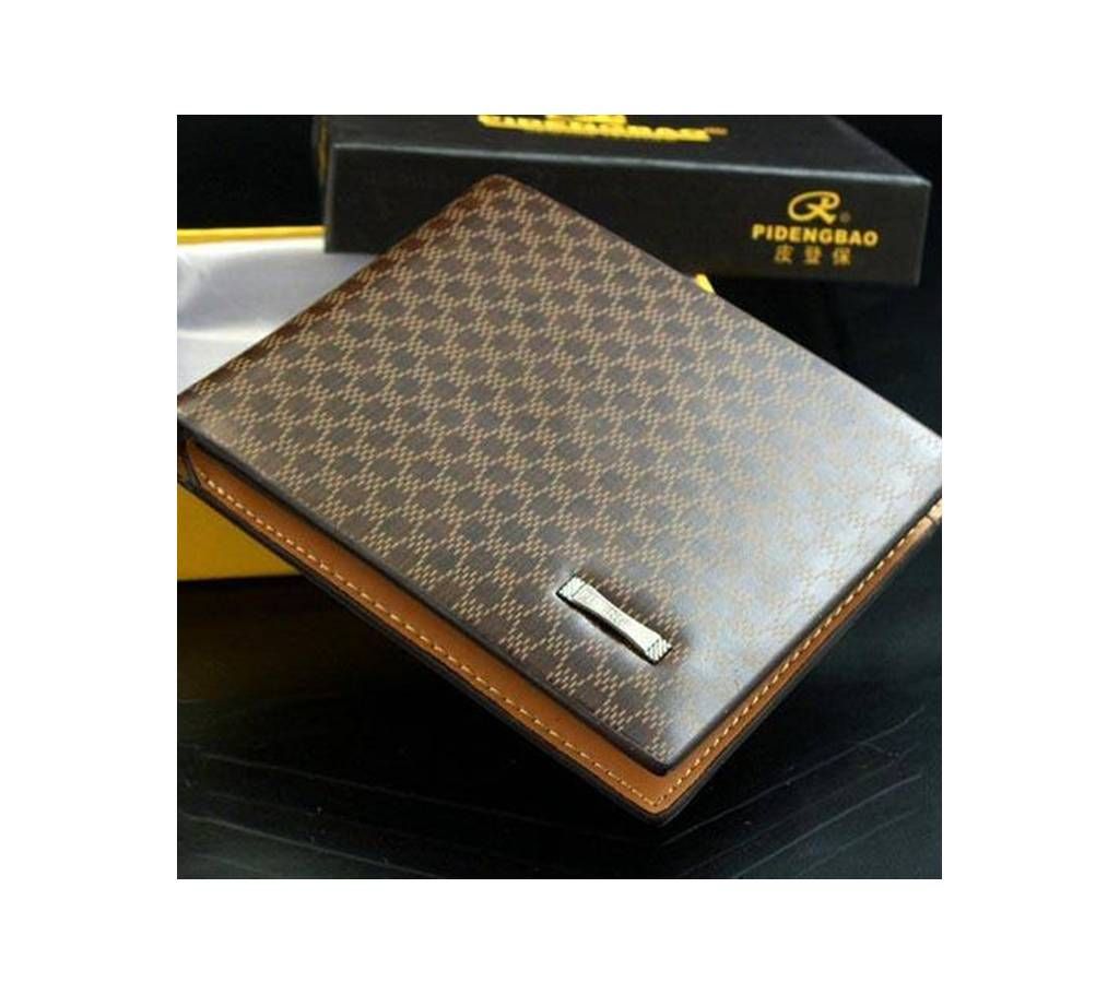 PU Leather Regular Size Wallet for Men