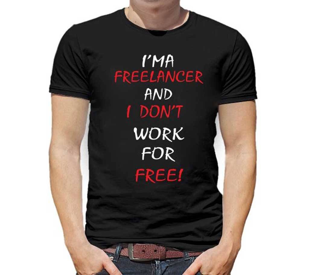 Freelancer Gents Half Sleeve Cotton T-Shirt