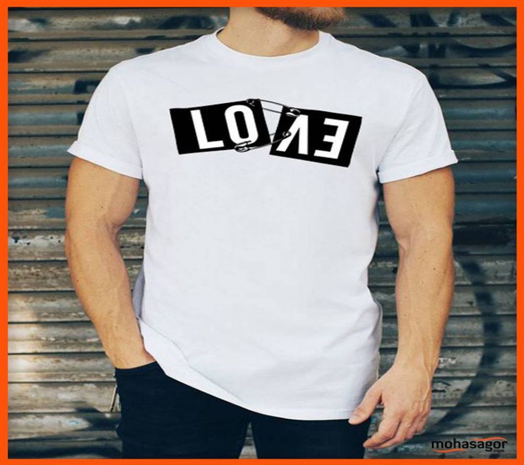 LOVE Gents Half Sleeve T Shirt 
