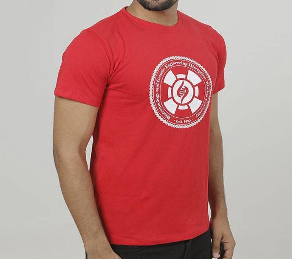 Half Sleeve Cotton T-shirt for Men's