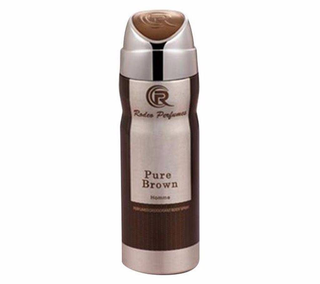 Rodeo PURE BROWN Body Spray For Men -200ml