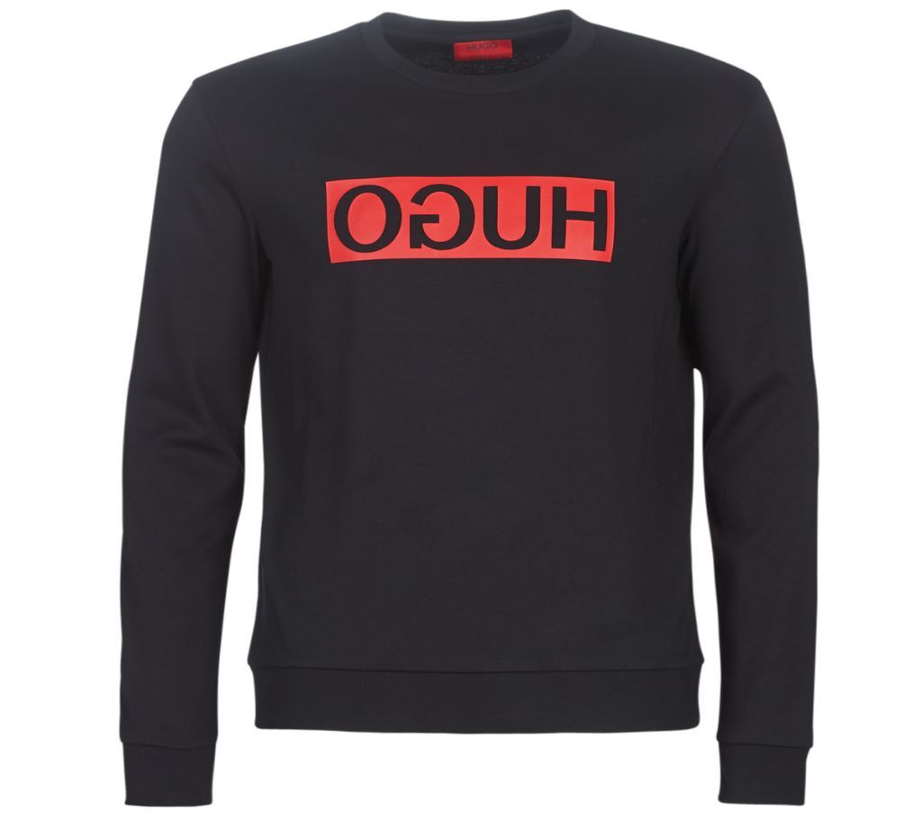 Original Hugo Boss Regular-fit sweatshirt with reverse-logo