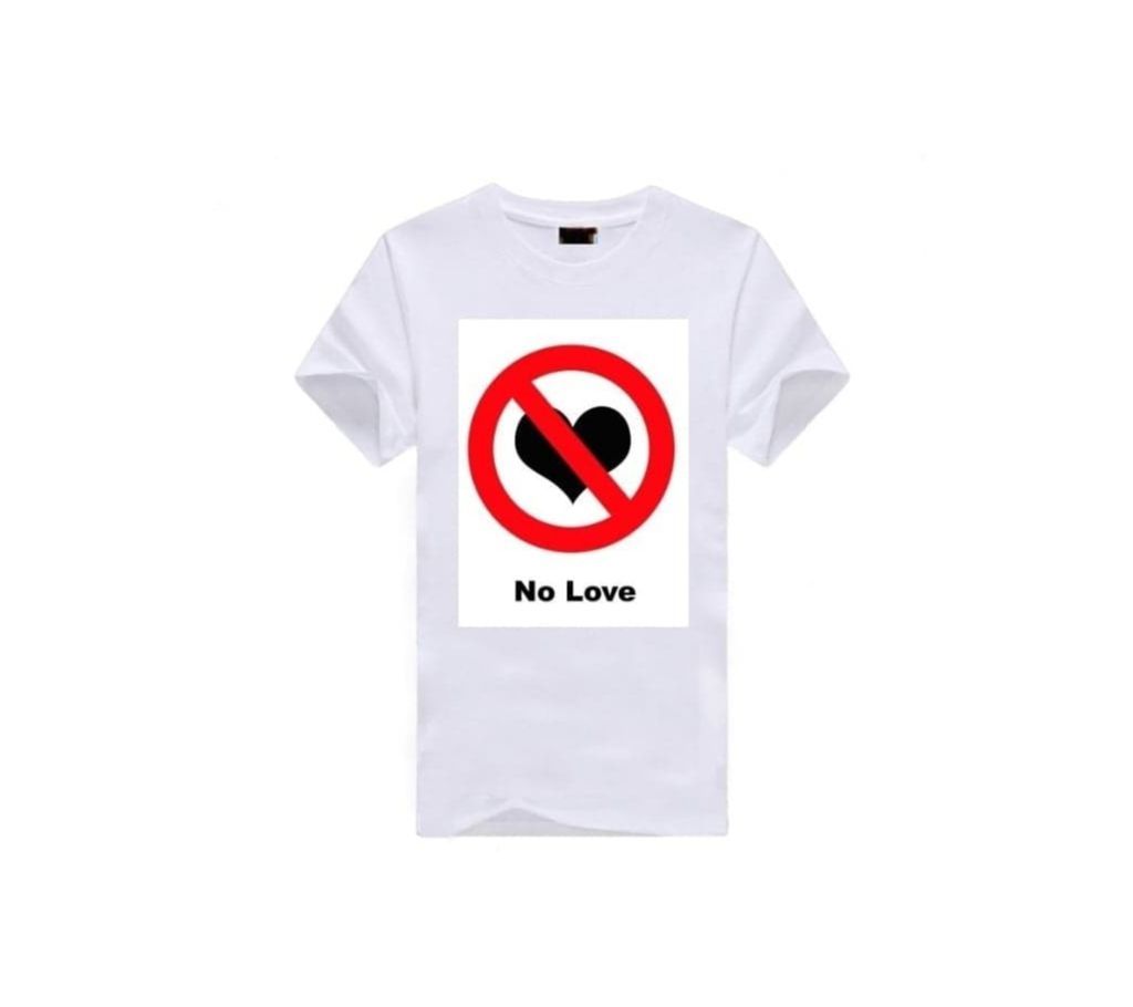 NO LOVE T SHIRT