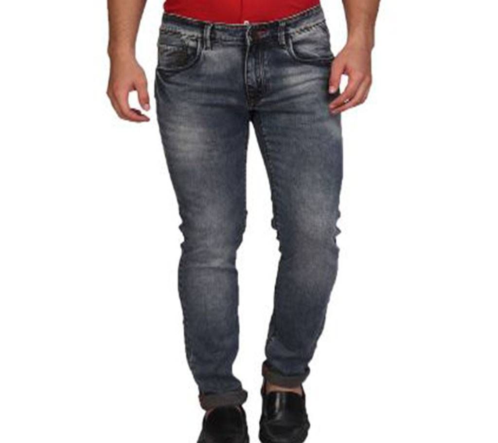 Denim Fit Jeans Pan For Men-Ash