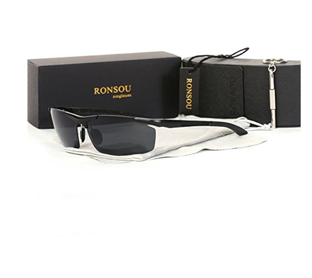 Ronsou Men Sport Polarized Sunglasses