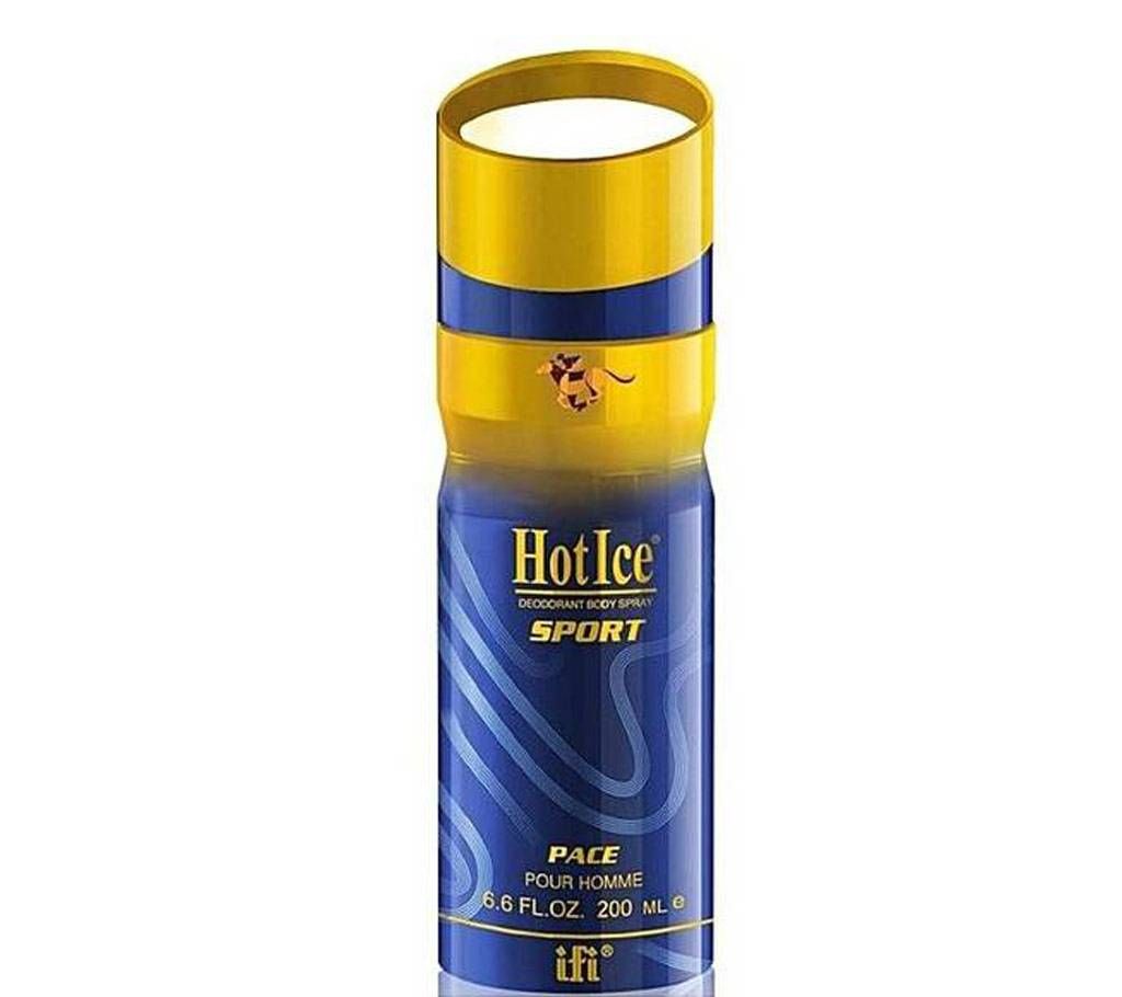 Hot Ice Sport Pace Body Spray - 200ml (UAE)