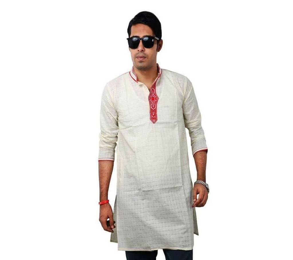 Gents Akhi Cotton Short Punjabi