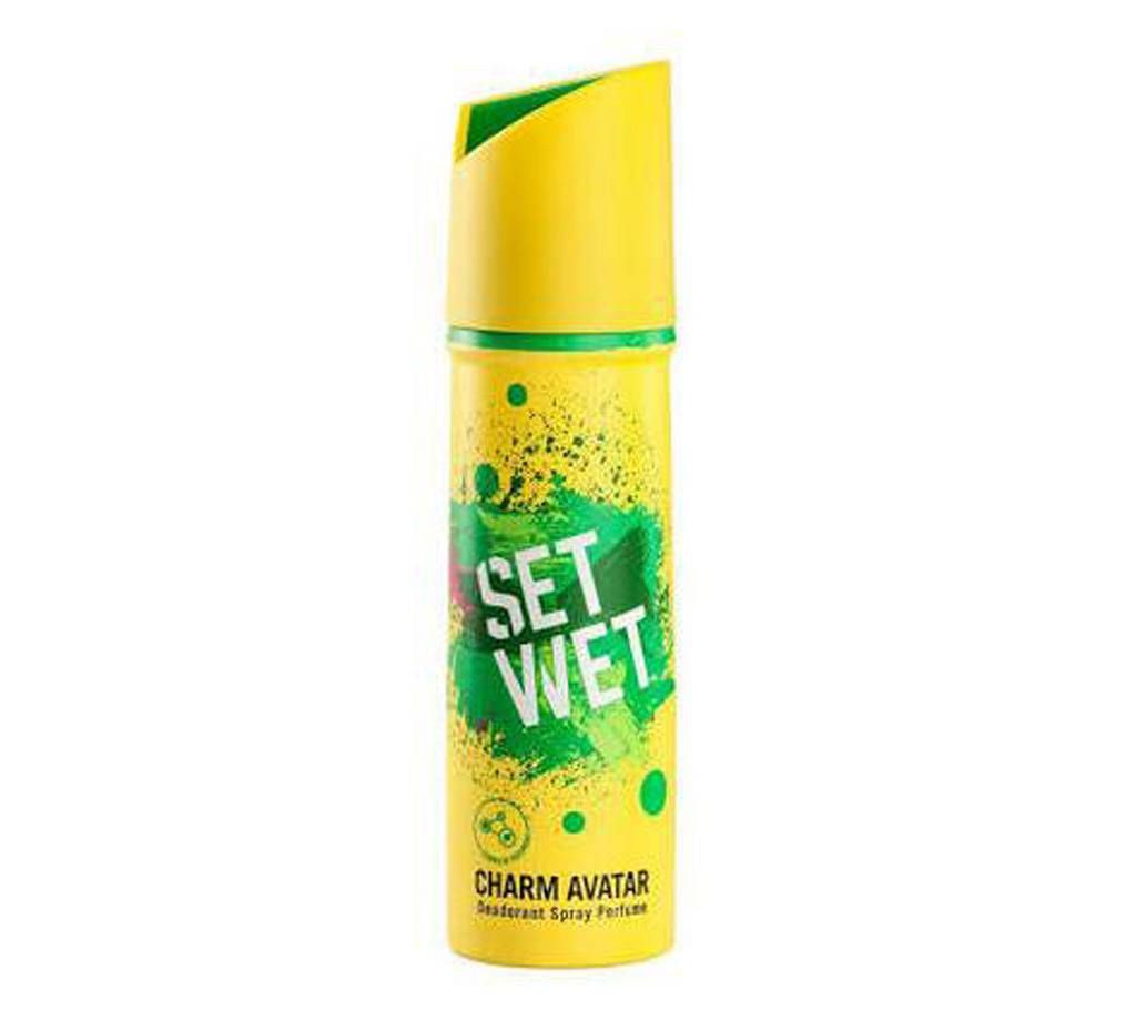 Set Wet Body Spray for men Charm Avatar 150ml India 