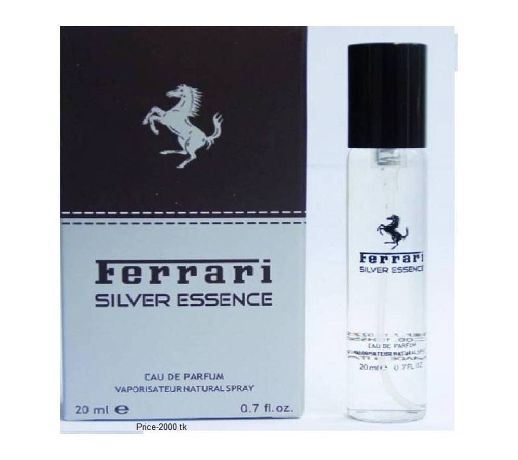Ferrari Silver Essence perfume for men France 