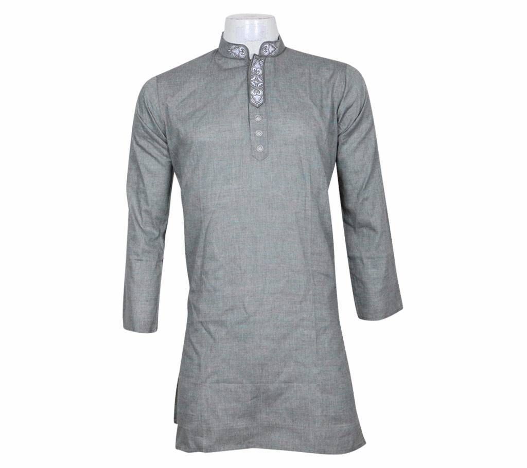 Indian Semi Long Cotton Punjabi