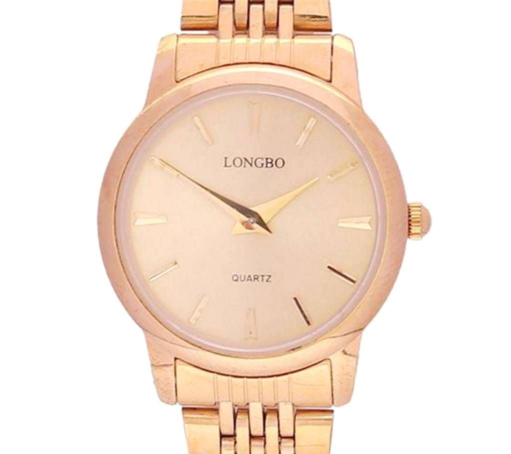 Longbo StainlessSteel Analog Watch for men