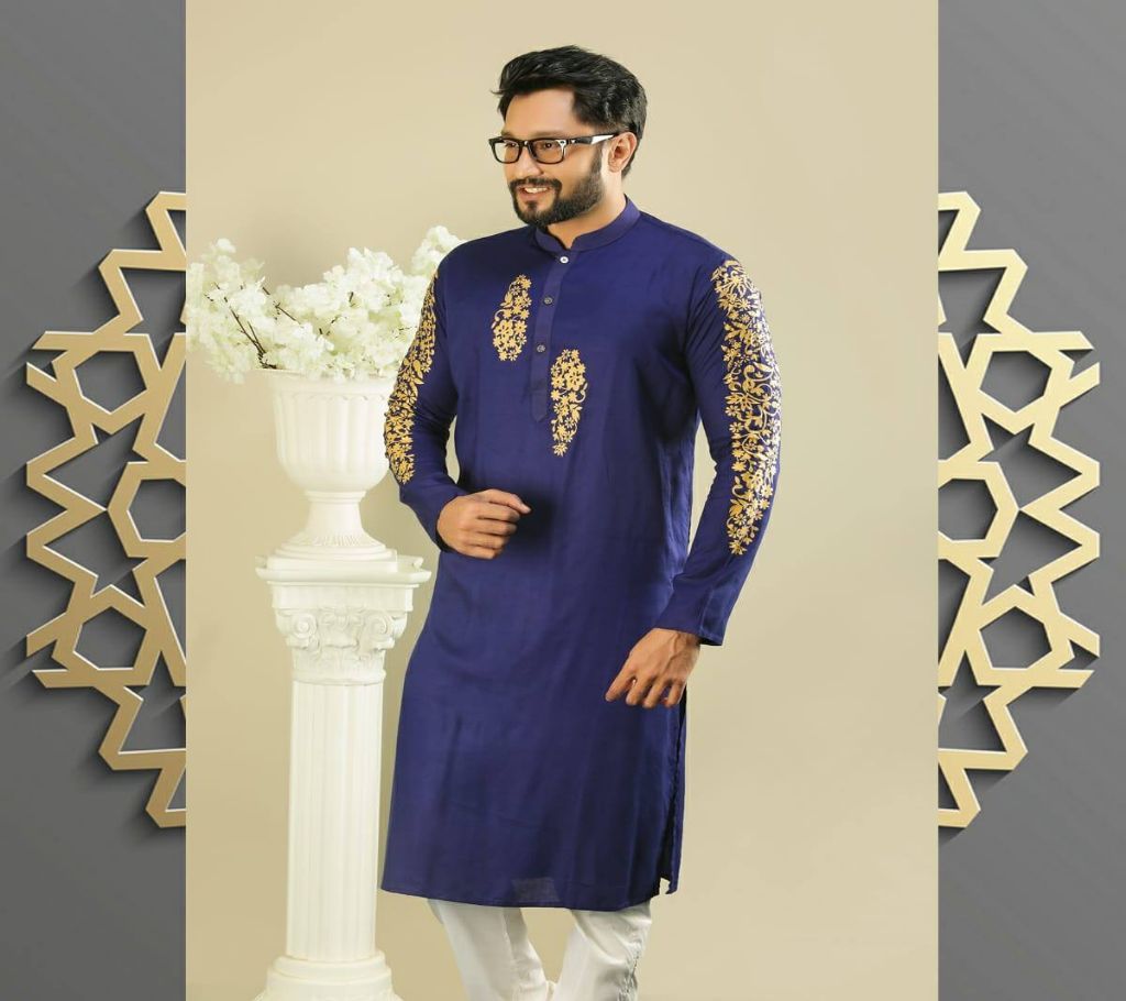 Gents Semi long panjbi