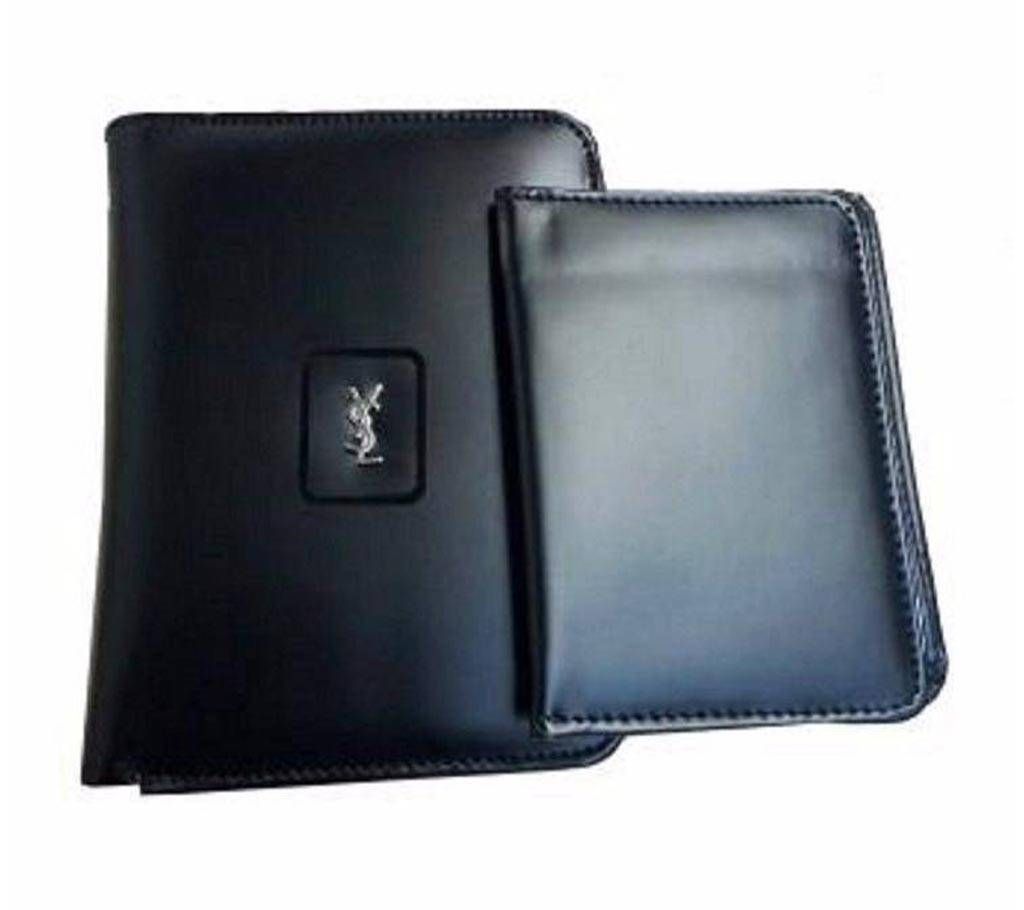 Black Leather Wallet For Men