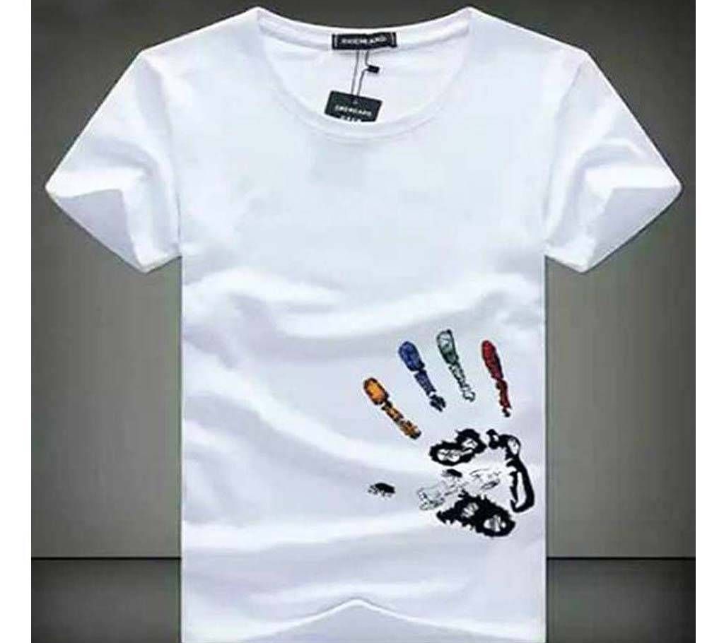 Five Fanger Half sleeve Cotton T-shirt 
