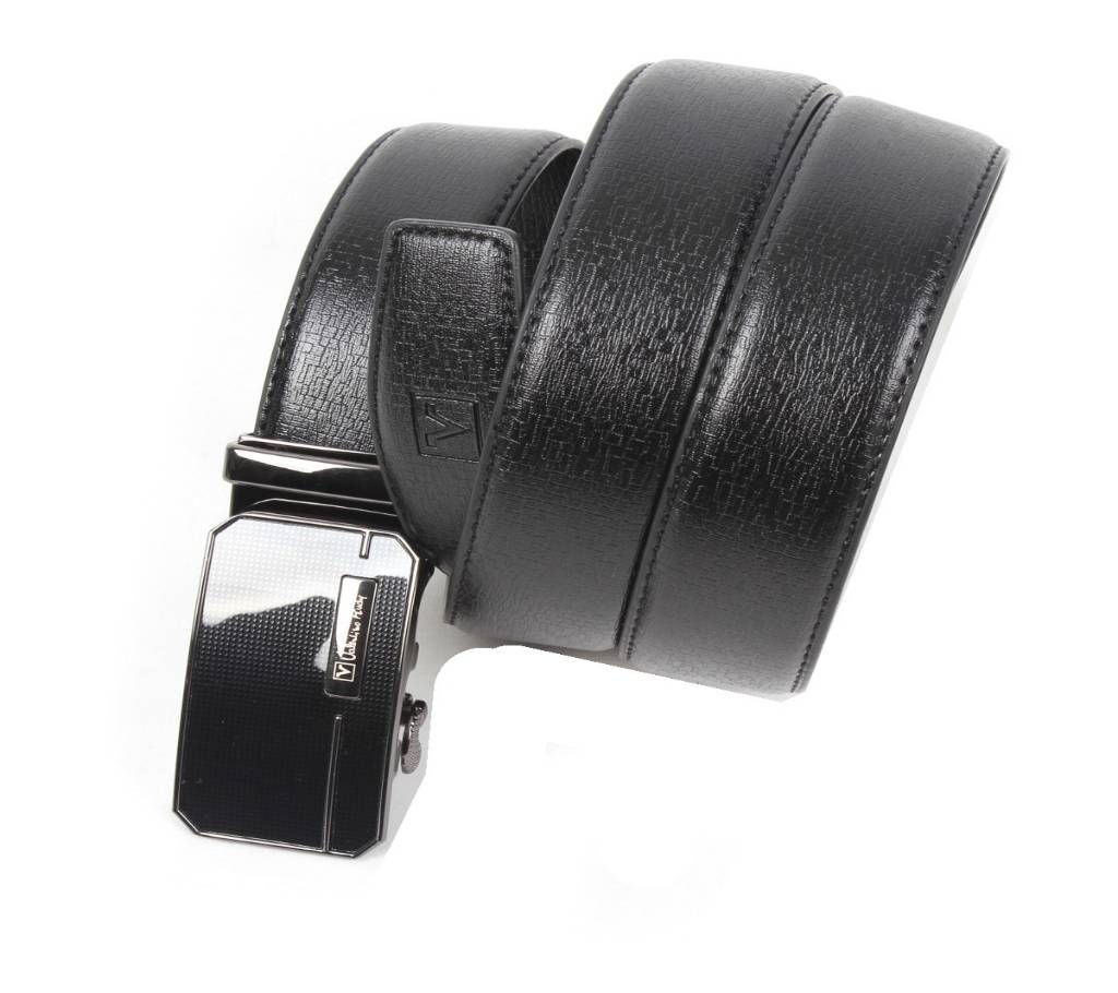 Black Auto Gear Belt For Men
