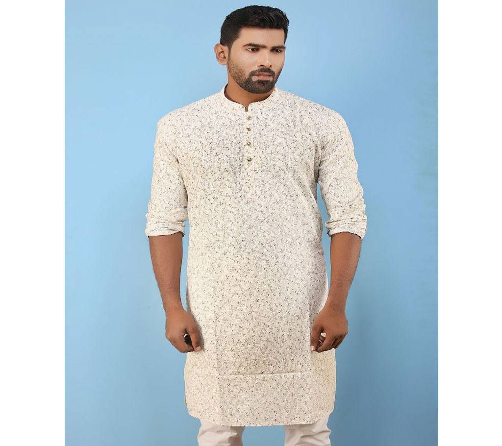 Sufi Print panjabi For man 1039