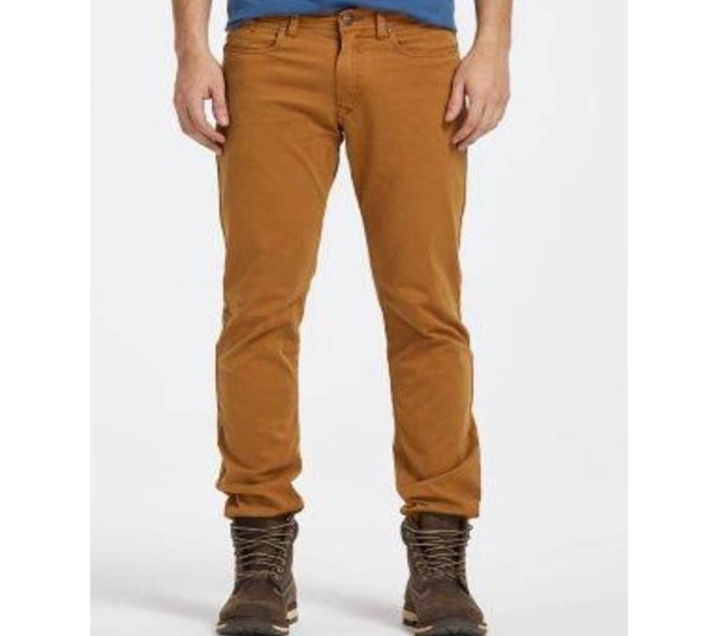 Brown color Gabardine Pant For Men