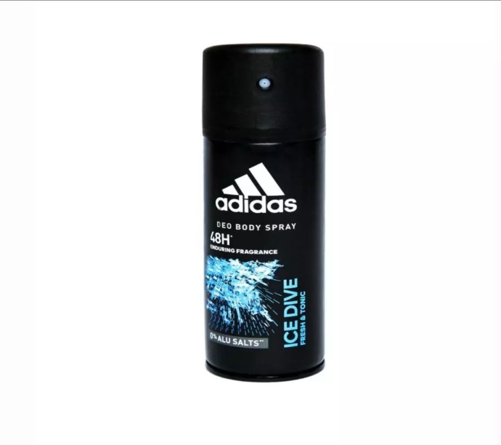Adidas Ice Dive Deodorant Body Spray for Men - 150 ml