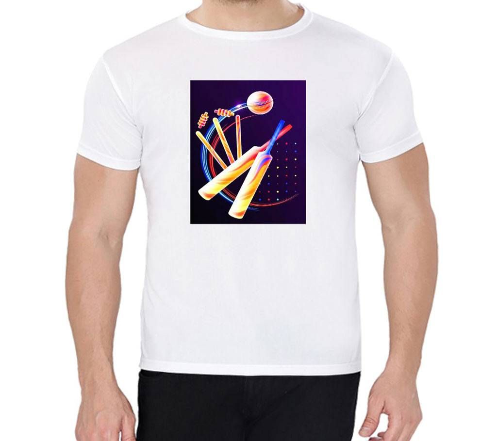 Cricket - Half Sleeve T-shirt For Men
