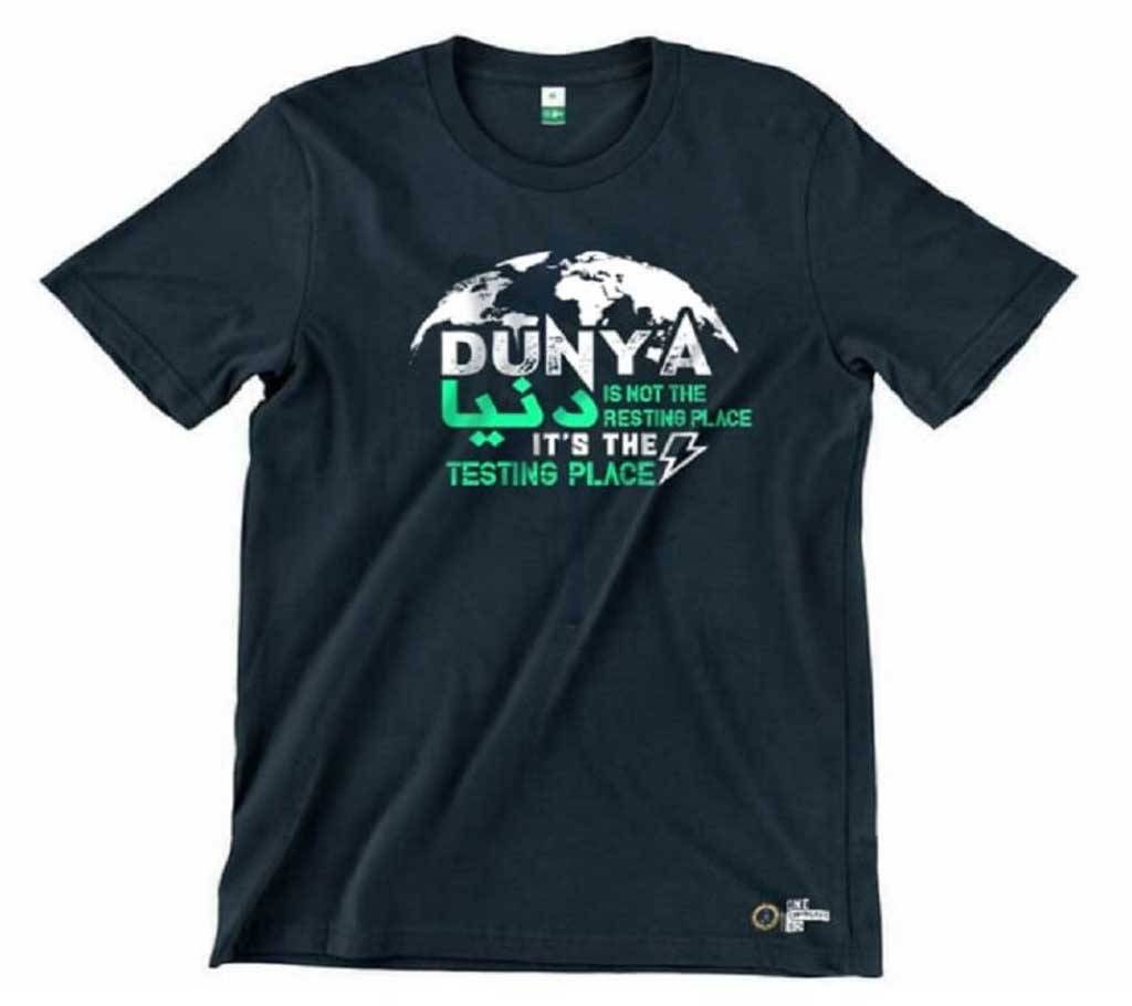 Dunya Half Sleeve Cotton T-Shirt
