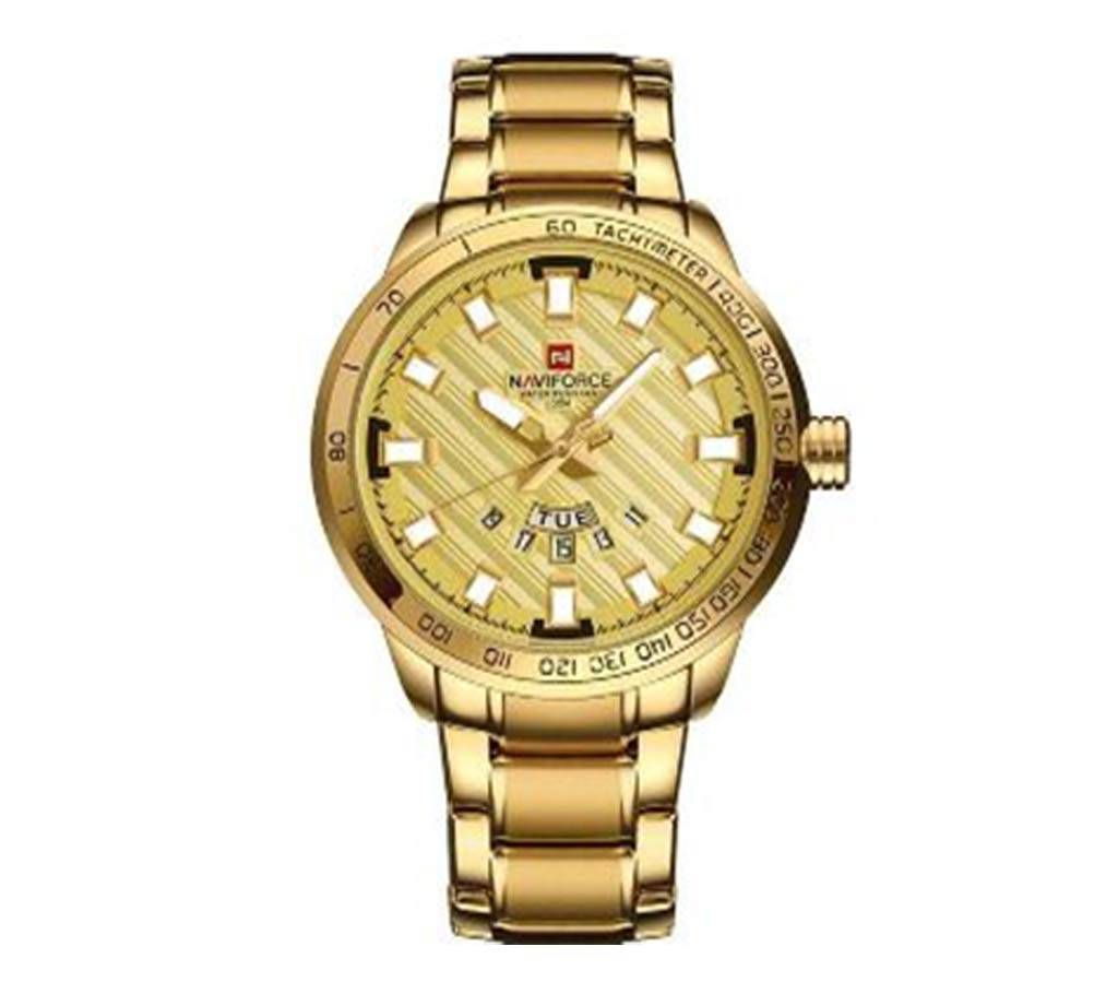 NAVIFORCE Mens Watch  NF9090  Gold with White  B241