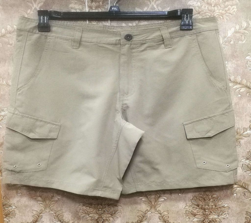 Mens Cargo Shorts Khaki