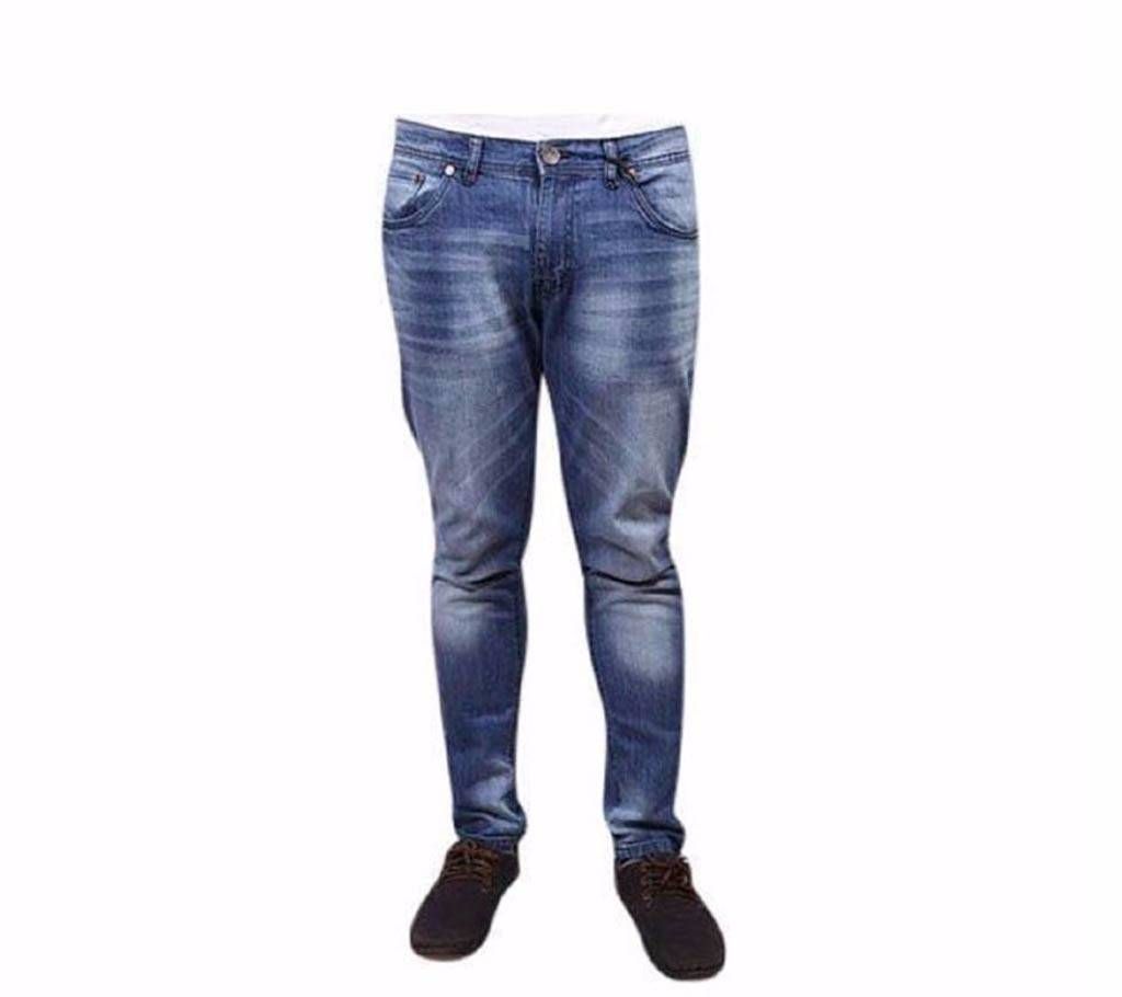 Asmoor blue denim jeans pant for men 