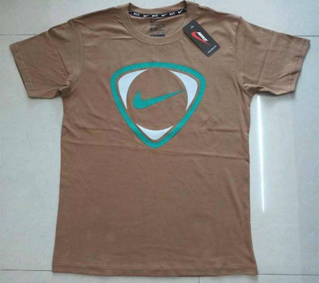 Nike Half Sleeve Cotton T-Shirt For Men