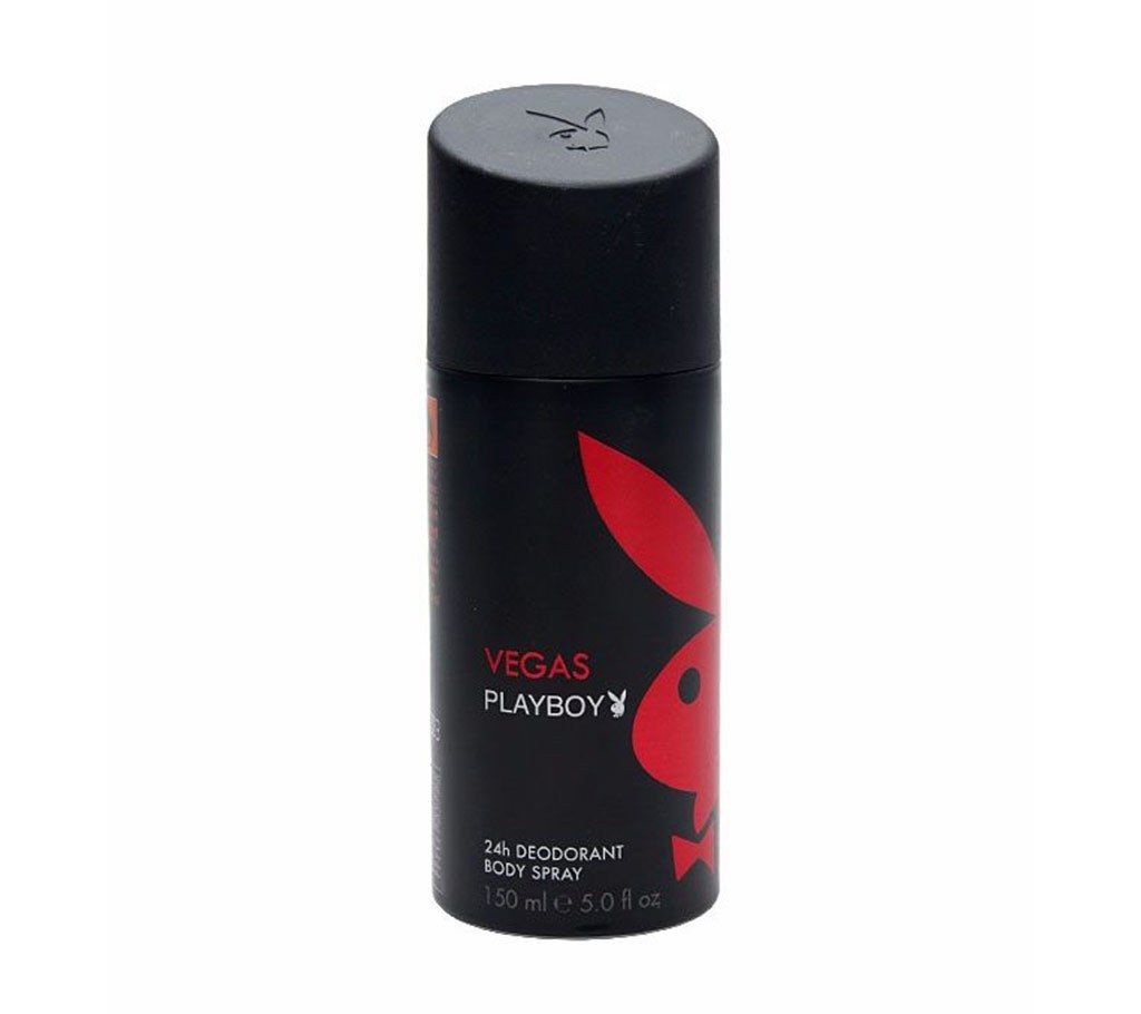 Playboy Vegas Deo Spray For Men (150ml.)