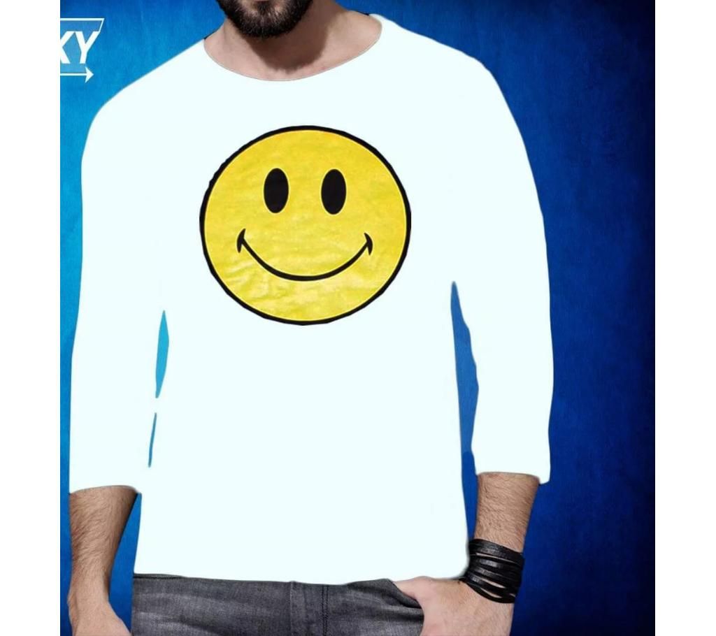 Smile Emo Menz Full Sleeve T-Shirt