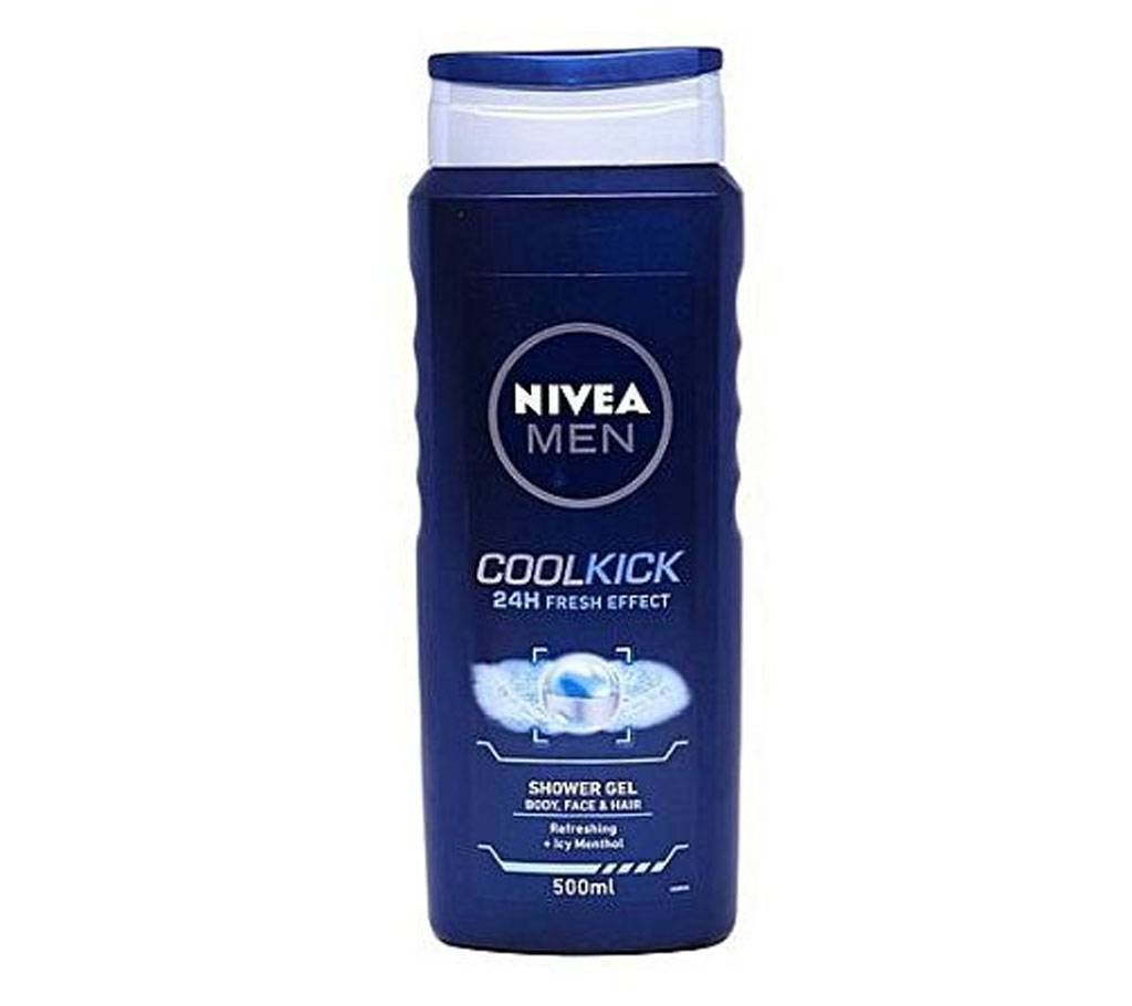 Nivea Men CoolKick Shower Gel 500ml - Germany
