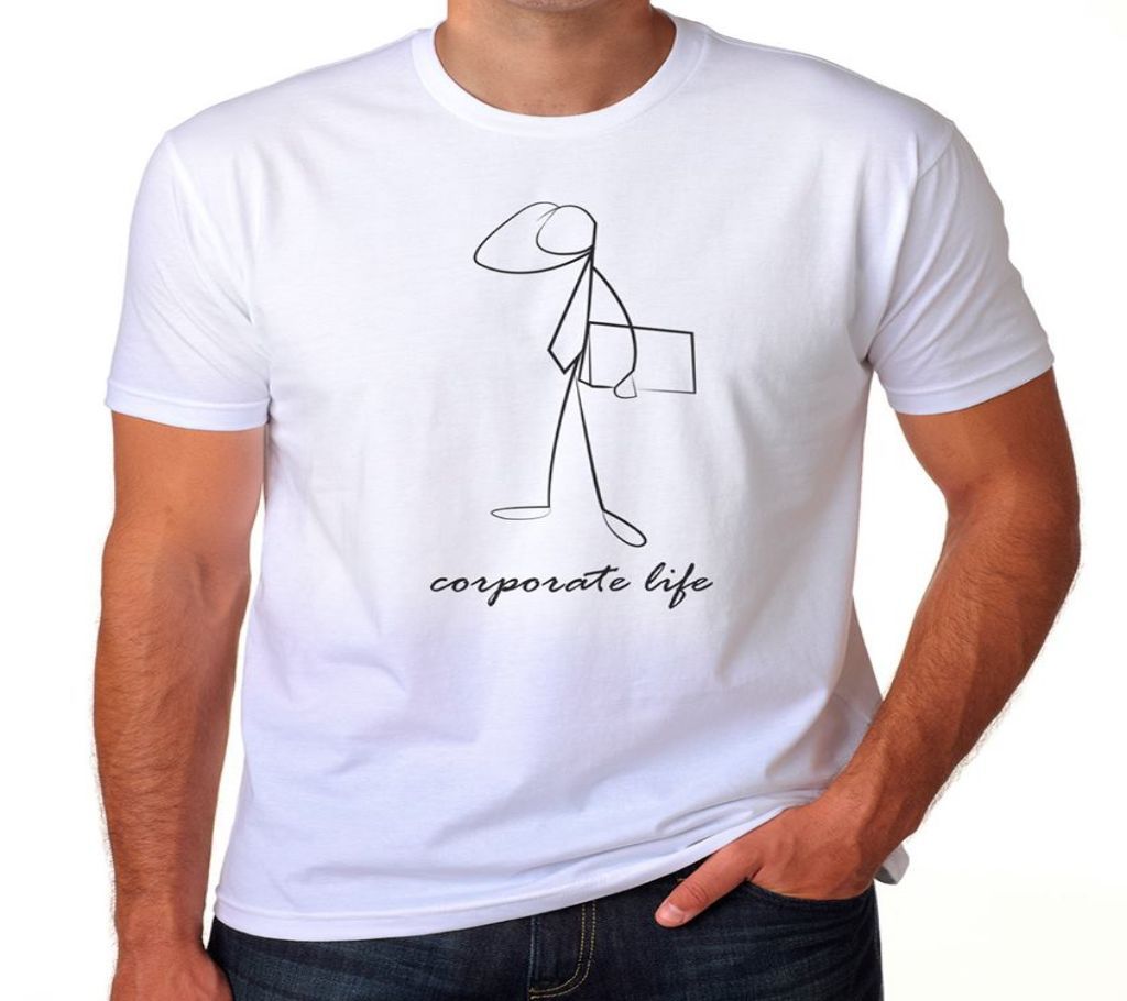 Corporate Life Menz half Sleeve T-Shirt