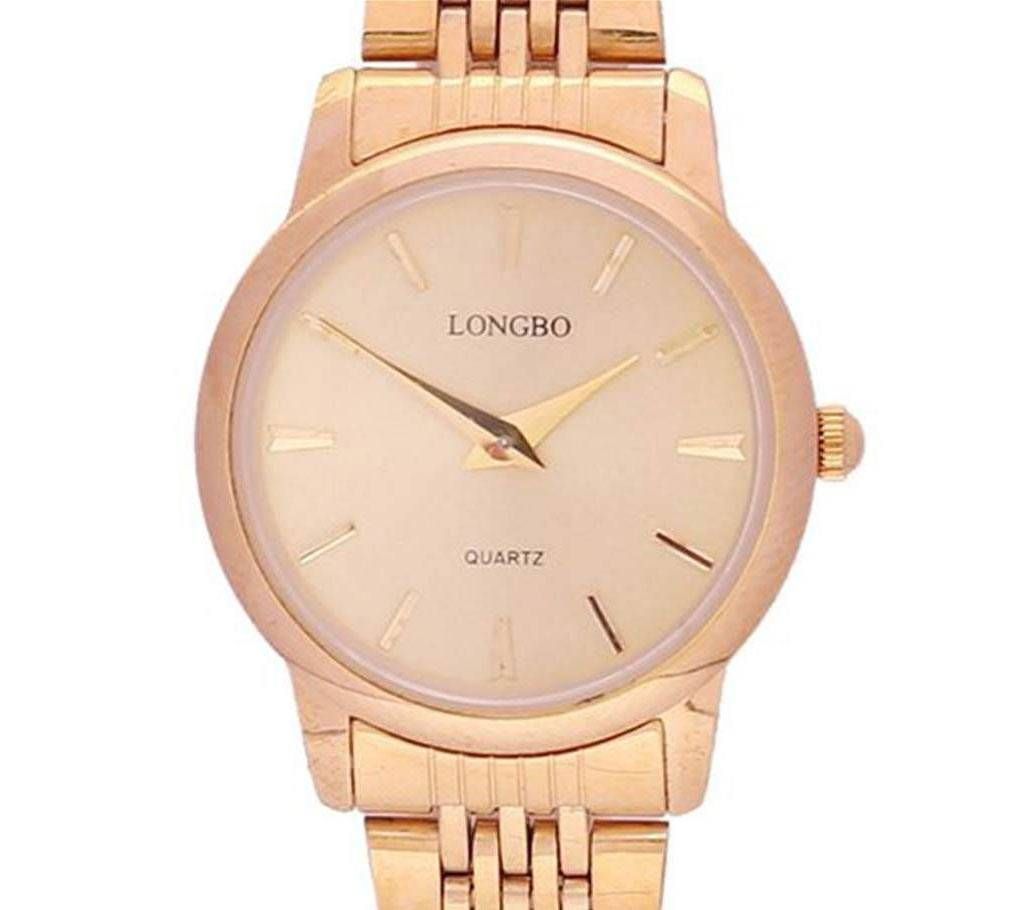 Longbo StainlessSteel Analog Watch for Women