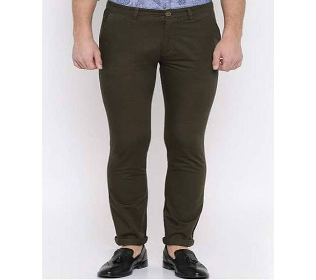 GABARDINE PANT Deep Olive COLOR