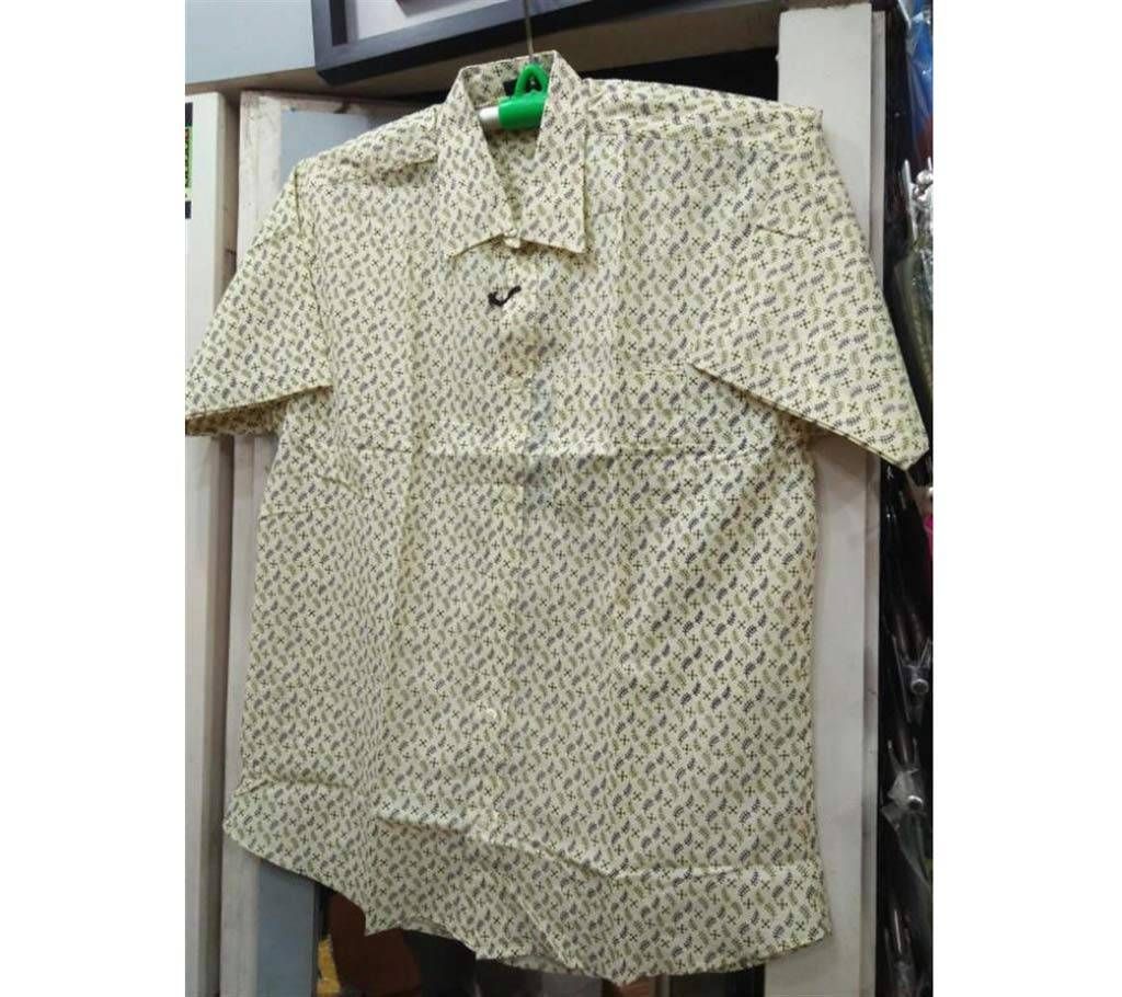 Mens Half Sleeve Casual Shirt